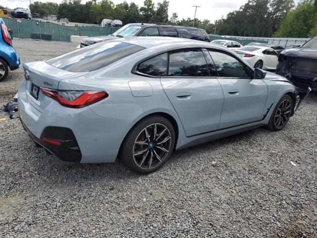 BMW I4 M50 2024 gray  electric WBY33AW00RFS53460 photo #4