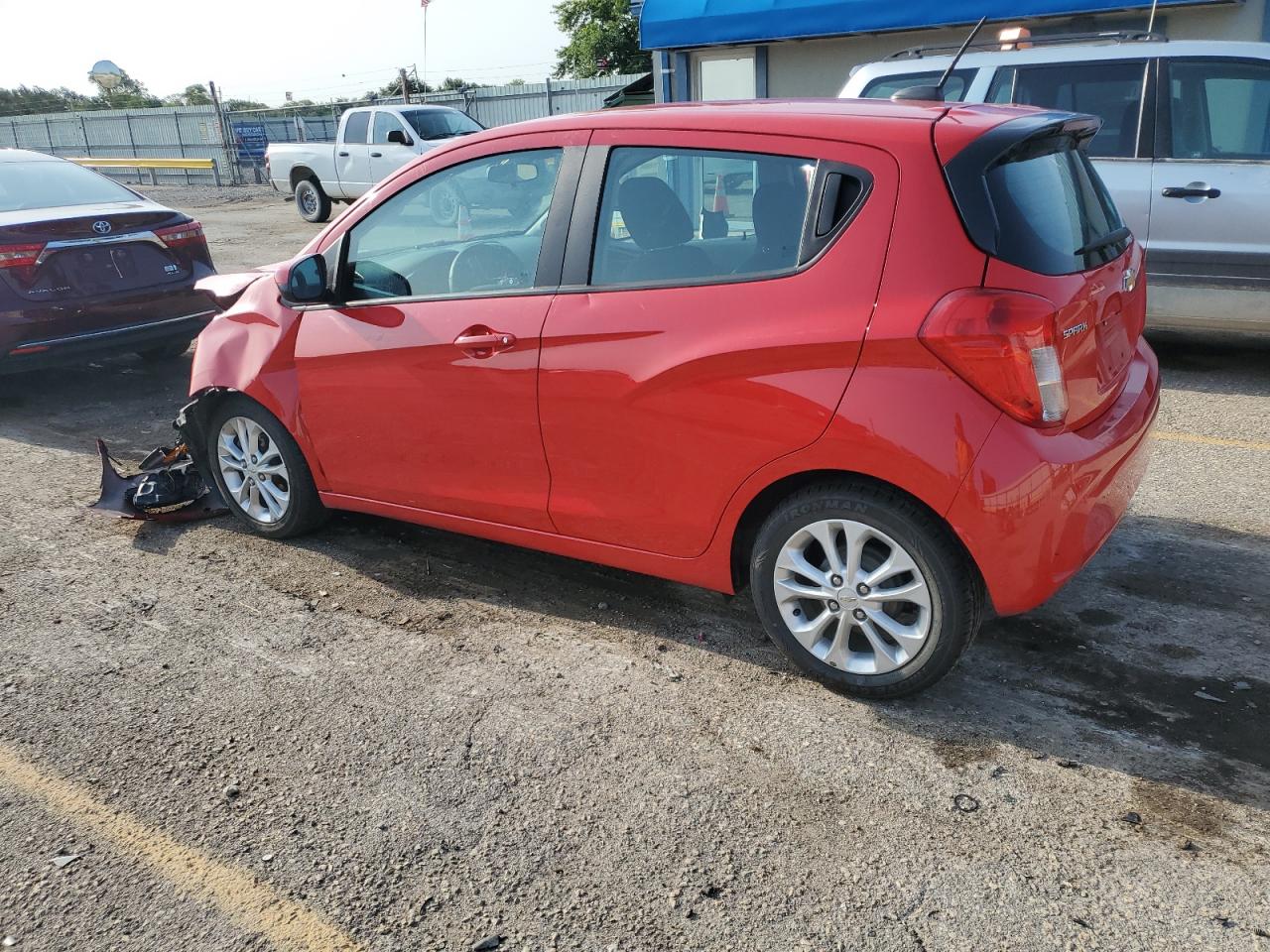 Lot #2969940119 2021 CHEVROLET SPARK 1LT