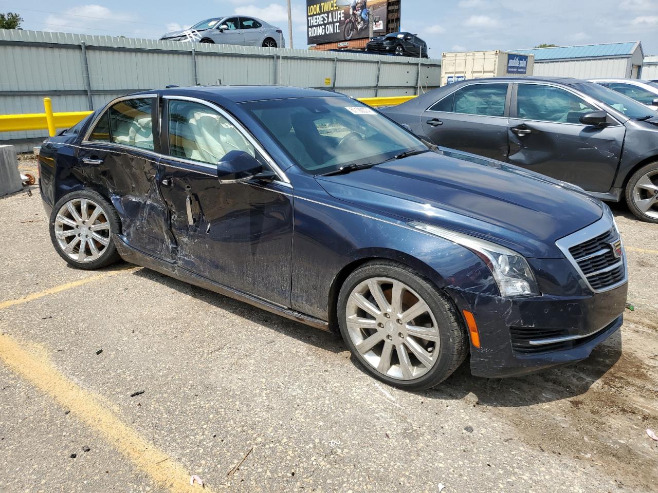 Lot #2945545135 2017 CADILLAC ATS LUXURY