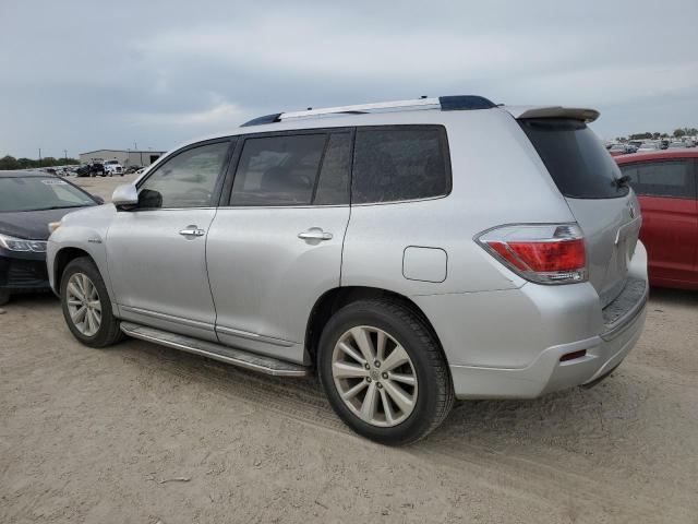 TOYOTA HIGHLANDER 2013 silver  hybrid engine JTEDC3EH2D2019177 photo #3