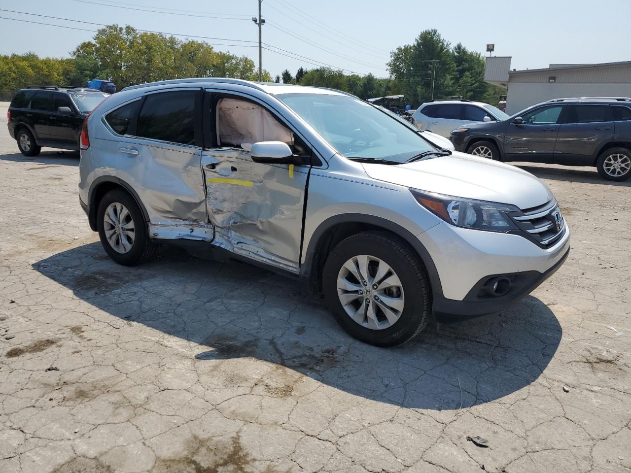 Lot #2833799067 2014 HONDA CR-V EXL