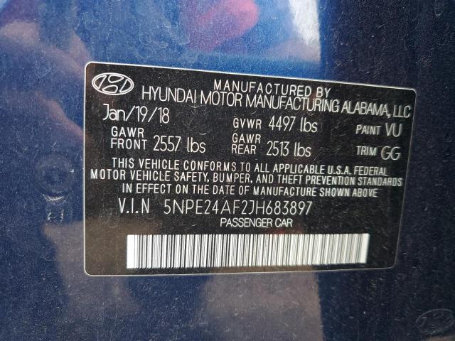 2018 HYUNDAI SONATA SE - 5NPE24AF2JH683897