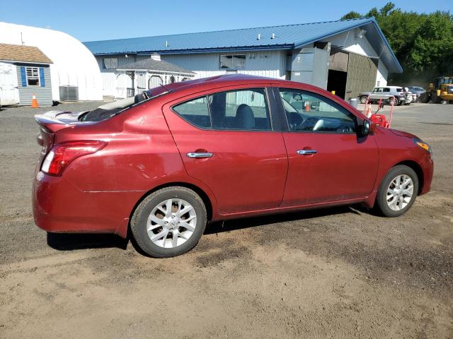 NISSAN VERSA S 2017 red  gas 3N1CN7AP3HL835417 photo #4