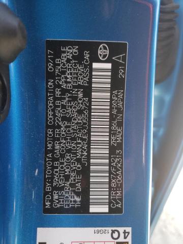 2018 TOYOTA COROLLA IM - JTNKARJE9JJ556724