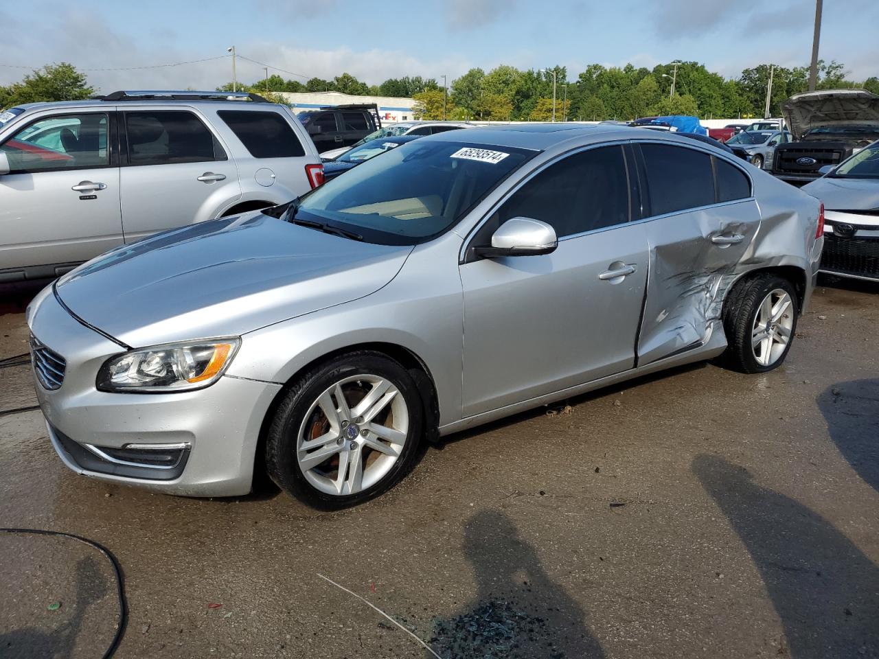 Lot #2952921754 2014 VOLVO S60 T5