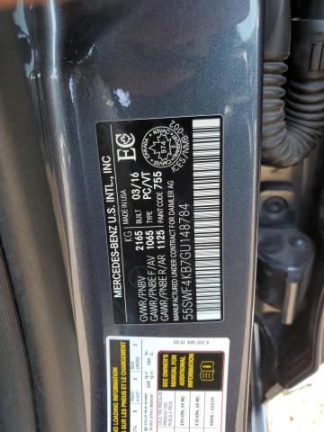 2016 MERCEDES-BENZ C 300 4MAT - 55SWF4KB7GU148784
