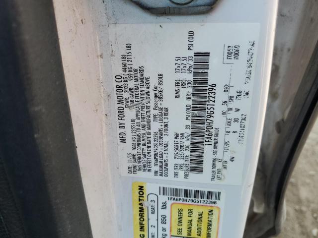 VIN 1FA6P0H79G5122396 2016 Ford Fusion, SE no.12