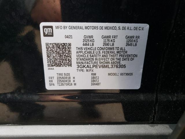 2021 GMC TERRAIN SL - 3GKALPEV6ML376305