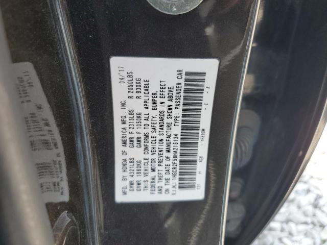 2017 HONDA ACCORD SPO - 1HGCR2F58HA215134