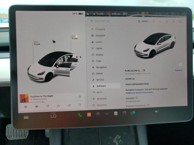 VIN 5YJ3E1EA5MF978183 2021 Tesla MODEL 3 no.9