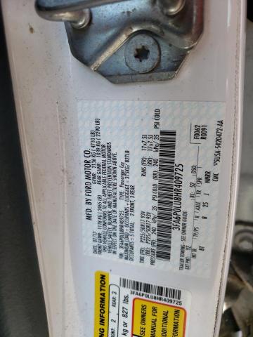 2017 FORD FUSION SE - 3FA6P0LU8HR409725