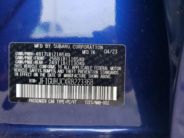 2024 SUBARU IMPREZA RS - JF1GUHJCXR8223368