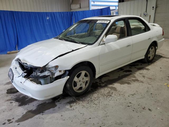 HONDA ACCORD EX 1999 white  gas JHMCG5655XC051168 photo #1