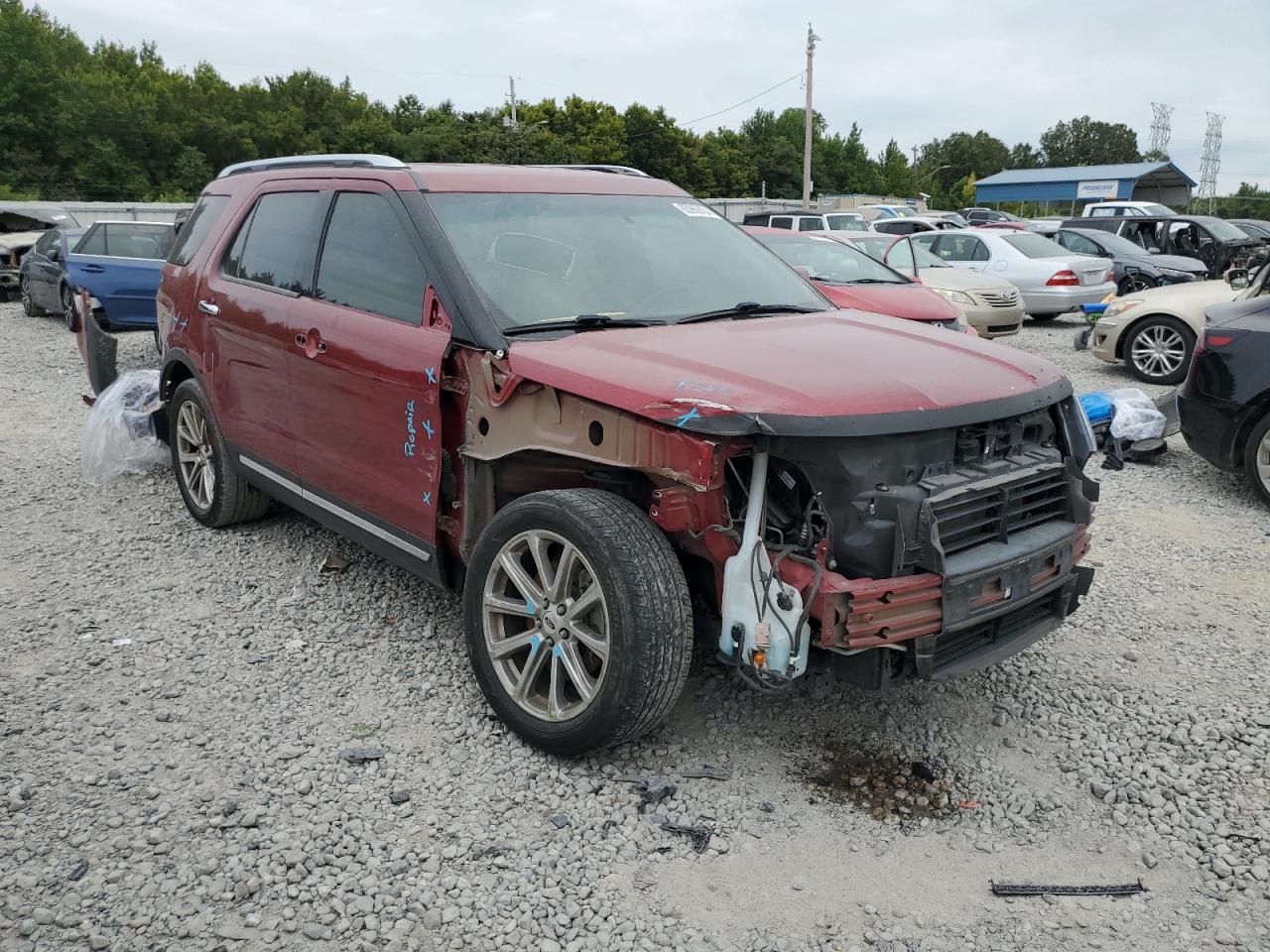 Lot #2991607039 2017 FORD EXPLORER L