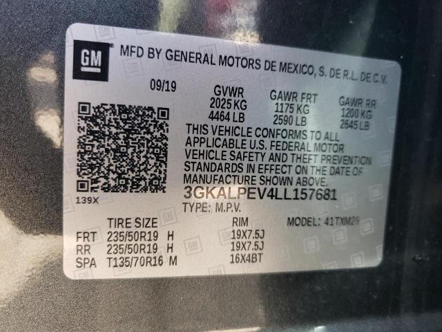 2020 GMC TERRAIN SL - 3GKALPEV4LL157681