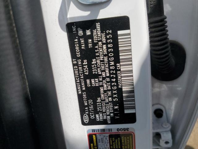 2021 KIA K5 EX - 5XXG34J28MG038352