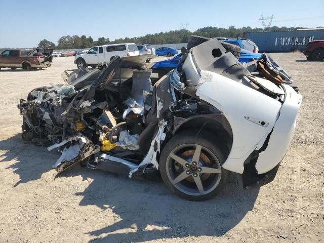 CHEVROLET CORVETTE 2007 white  gas 1G1YY25U775118118 photo #3