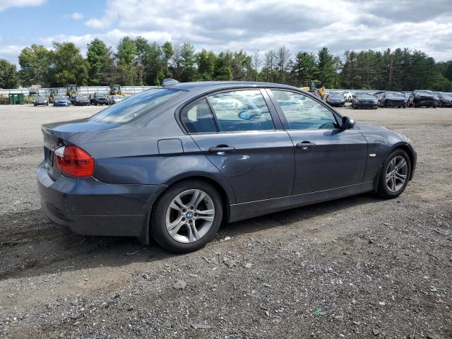 BMW 328 I 2008 gray sedan 4d gas WBAVA37588NL51224 photo #4