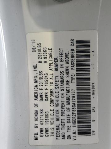 2016 HONDA ACCORD EXL - 1HGCR2F85GA228707