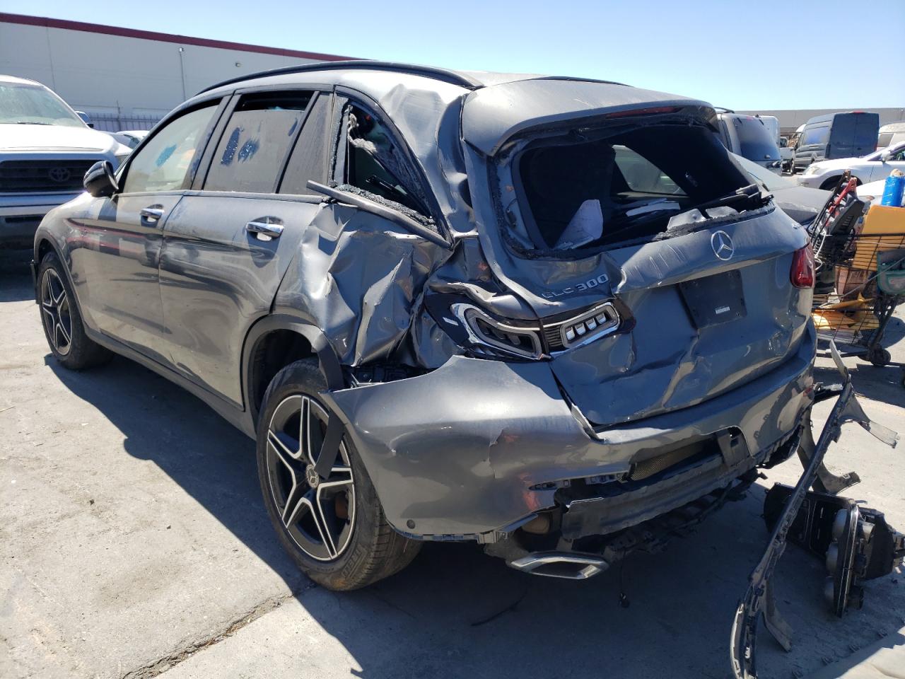 Lot #2783366640 2021 MERCEDES-BENZ GLC 300 4M