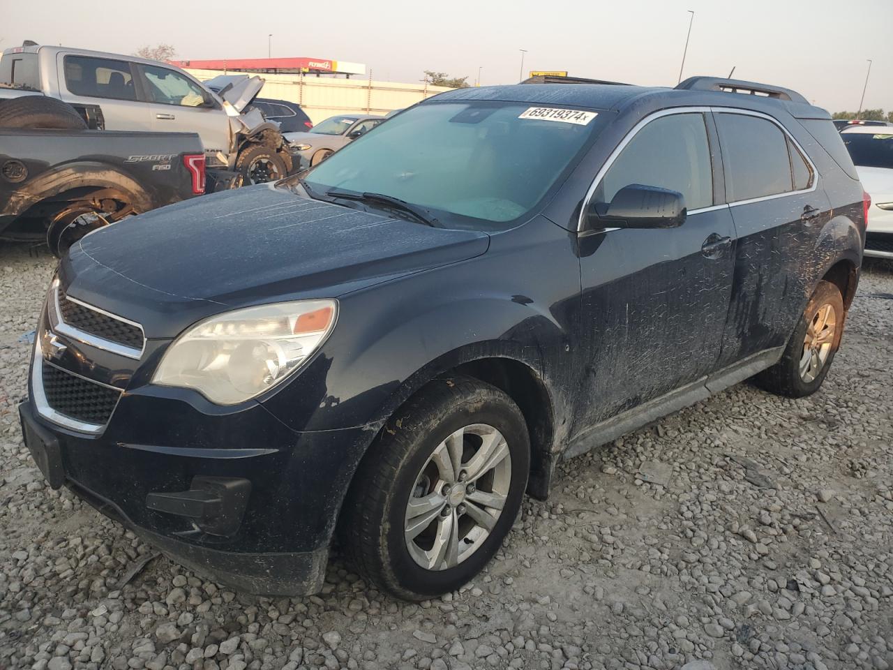 CHEVROLET EQUINOX LT 2015 blue  flexible fuel 2GNFLFEK5F6161868 photo #1