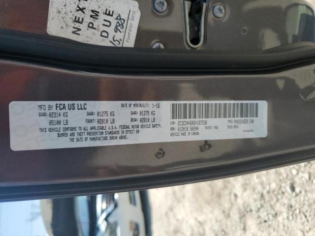 2016 DODGE CHARGER SX - 2C3CDXHG0GH187536