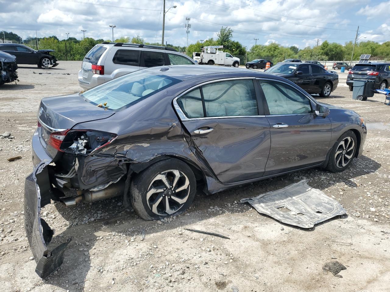 Lot #2893012754 2016 HONDA ACCORD EXL