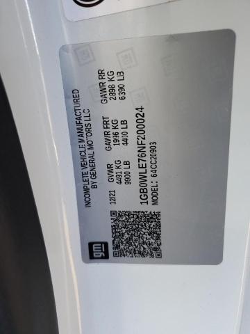 2022 CHEVROLET SILVEO2500 1GB0WLE76NF200024