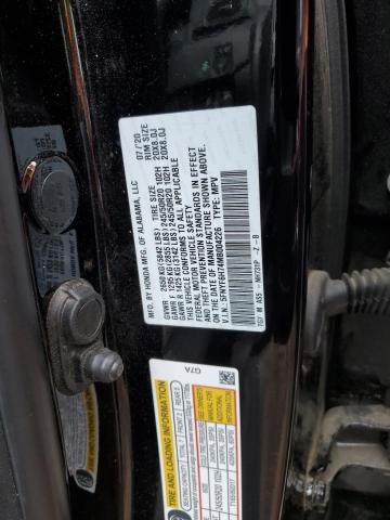 2021 HONDA PILOT BLAC - 5FNYF6H74MB004226