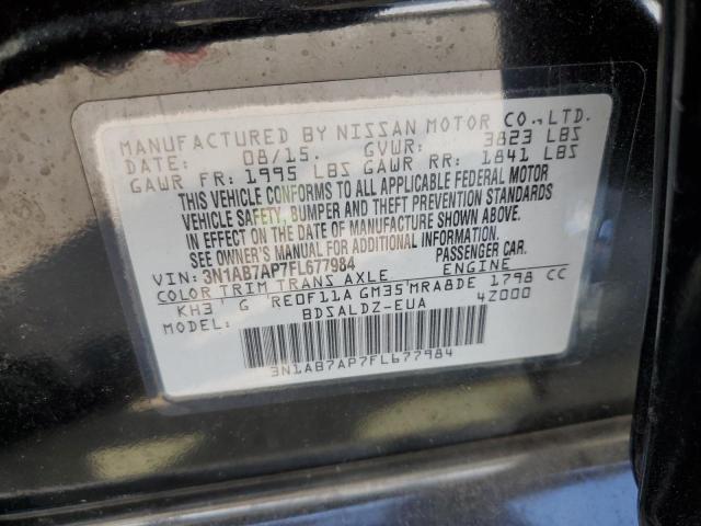 VIN 3N1AB7AP7FL677984 2015 Nissan Sentra, S no.13