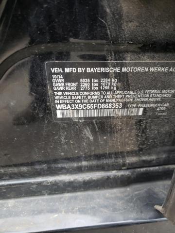 2015 BMW 335 XIGT WBA3X9C55FD868353