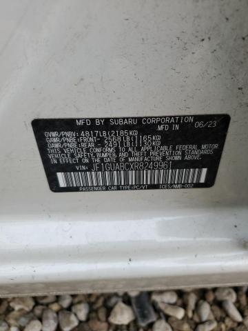 2024 SUBARU IMPREZA - JF1GUABCXR8249961