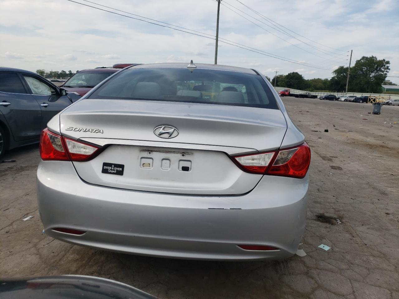 Lot #2771416366 2012 HYUNDAI SONATA GLS