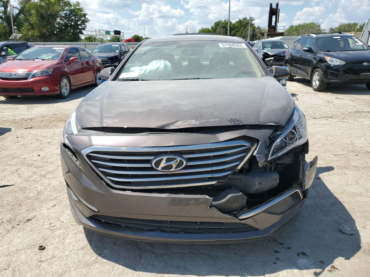 Lot #2935512141 2017 HYUNDAI SONATA SE