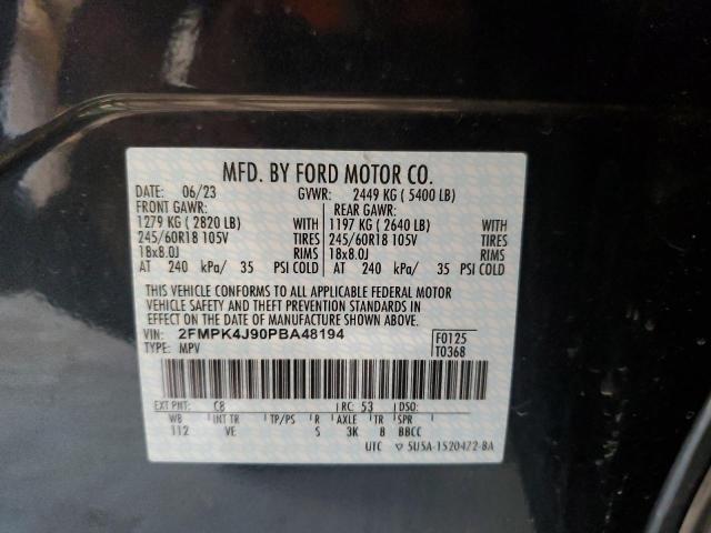 2023 FORD EDGE SEL - 2FMPK4J90PBA48194