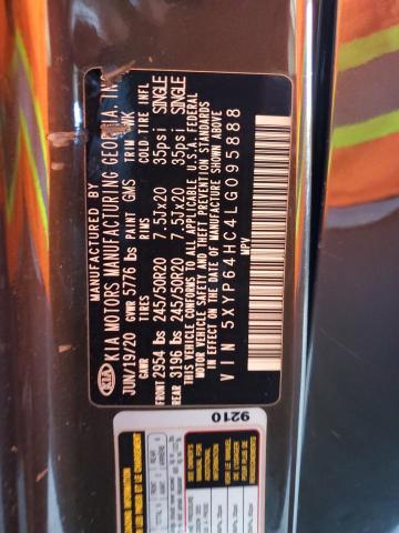 2020 KIA TELLURIDE - 5XYP64HC4LG095888