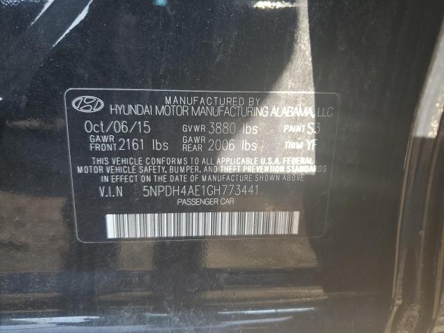 2016 HYUNDAI ELANTRA SE - 5NPDH4AE1GH773441