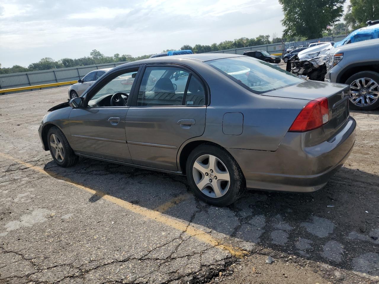 Lot #2915380022 2005 HONDA CIVIC LX