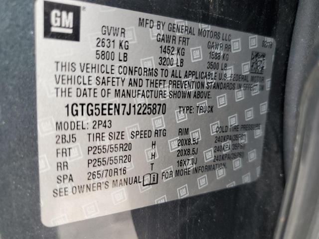 2018 GMC CANYON DEN 1GTG5EEN7J1225870