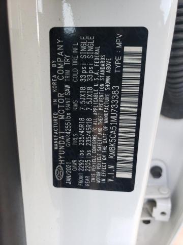 2021 HYUNDAI KONA ULTIM - KM8K5CA51MU733383