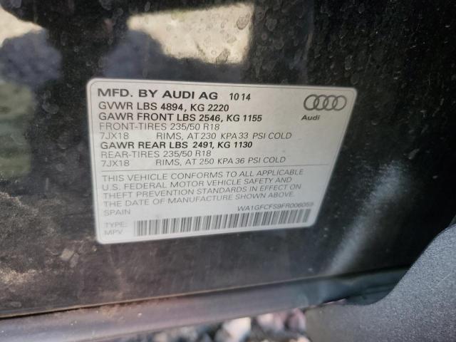 VIN WA1GFCFS9FR006059 2015 Audi Q3, Prestige no.12