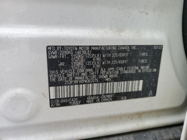 VIN 2T3P1RFV0PW362015 2023 Toyota RAV4, Xle no.13