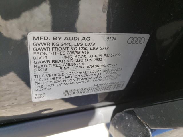 VIN WA1BBAFY9R2063776 2024 Audi Q5, Premium Plus 40 no.13