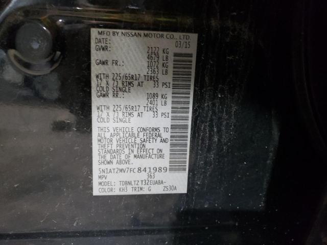 2015 NISSAN ROGUE S - 5N1AT2MV7FC841989