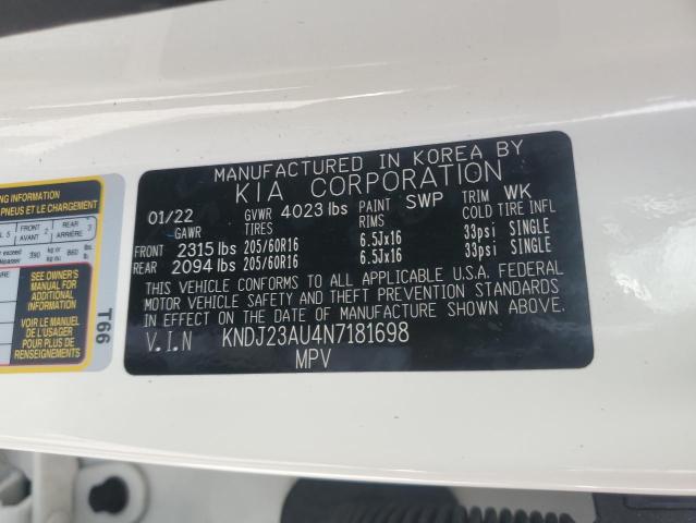 2022 KIA SOUL LX - KNDJ23AU4N7181698