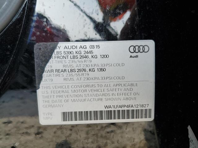 VIN WA1LFAFP4FA121827 2015 Audi Q5, Premium Plus no.14