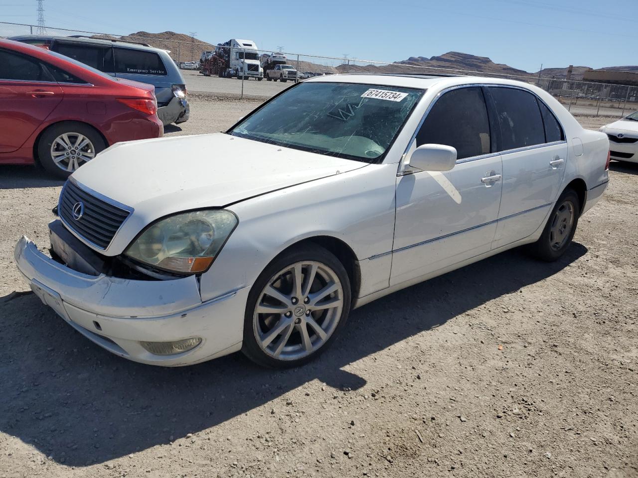 Lot #3008785140 2002 LEXUS LS 430