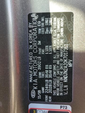 2019 KIA SOUL - KNDJN2A20K7017361