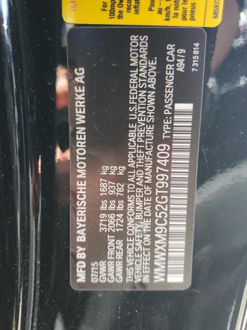 2016 MINI COOPER JOH WMWXM9C52GT997409