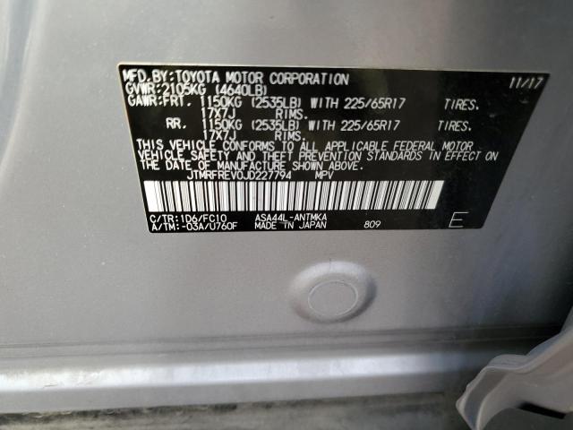 2018 TOYOTA RAV4 ADVEN - JTMRFREV0JD227794